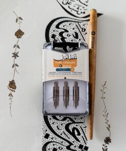 Brause arabische Kalligraphiefedern ¦ 2mm, mit Federhalter