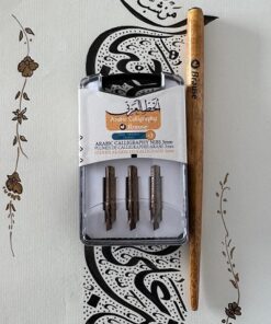 Brause arabische Kalligraphiefedern ¦ 3mm, mit Federhalter